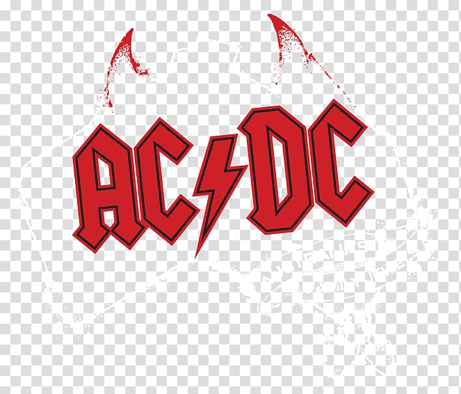 AC DC logo, AC/DC ACDC Lane Logo Music Graphic design, rock band transparent background PNG clipart