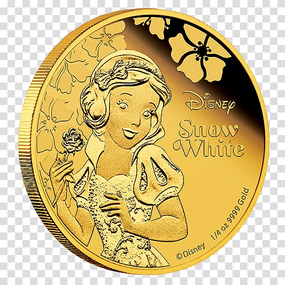 Ariel Mickey Mouse Disney Princess Gold coin, mickey mouse transparent background PNG clipart