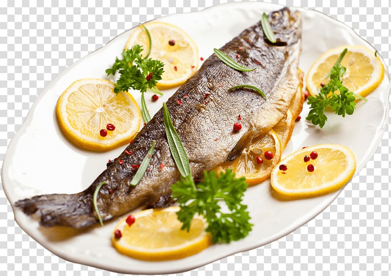 Shashlik Rainbow trout Recipe Dish, fish transparent background PNG clipart