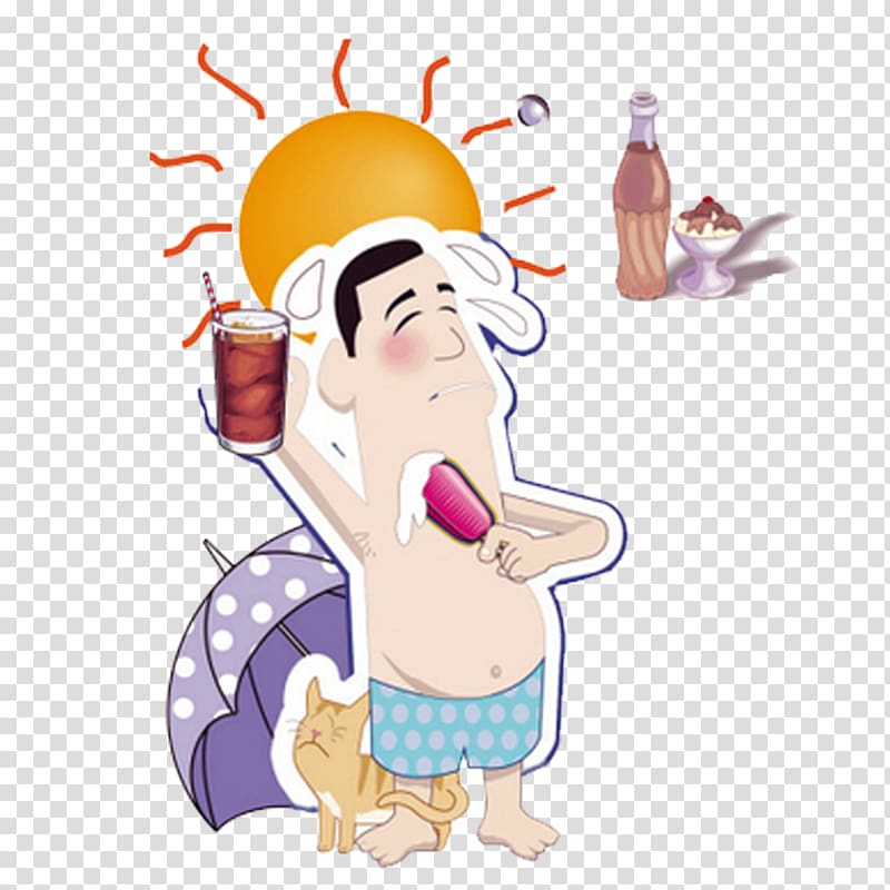 Weather Infectious disease Intestine Cholera, Hot weather transparent background PNG clipart