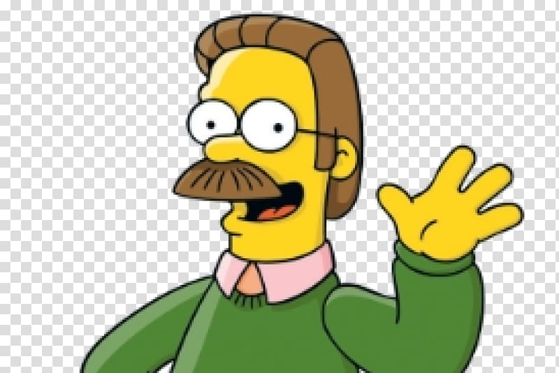 Ned Flanders Bart Simpson Homer Simpson Lisa Simpson Chief Wiggum, Mr transparent background PNG clipart