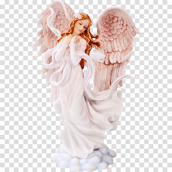 Angels Michael Figurine Statue, angel transparent background PNG clipart