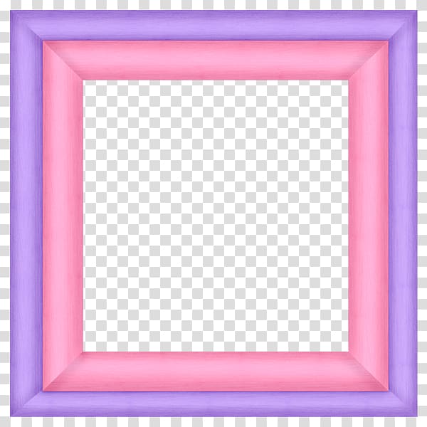 square pink and purple frame, frame Square Ornament Decorative arts, Decorative square frame transparent background PNG clipart