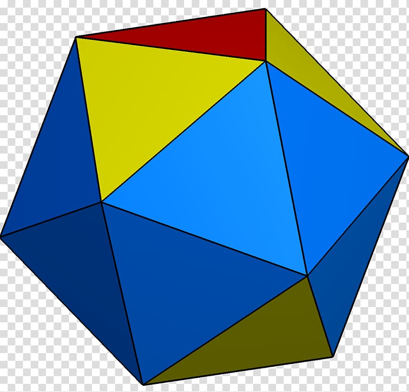 Regular icosahedron Triangle Point, triangle transparent background PNG clipart