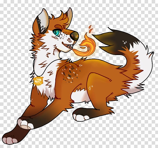 Cat Red fox Tail , big ben painting transparent background PNG clipart