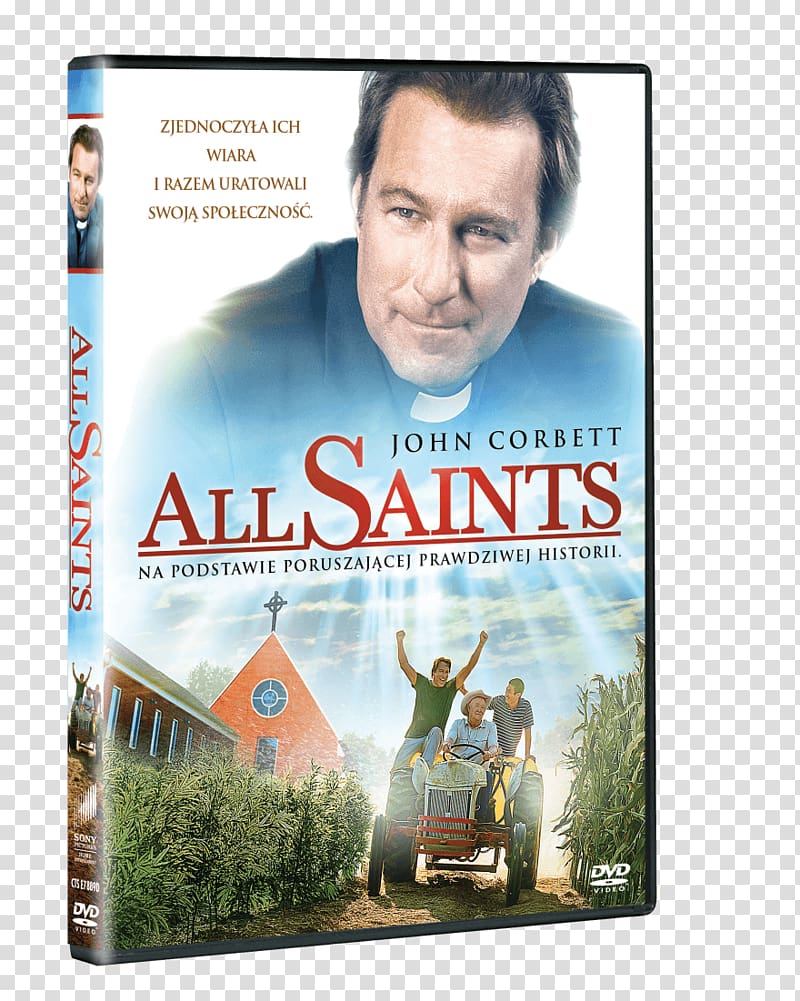 John Corbett All Saints DVD Michael Spurlock Film, dvd transparent background PNG clipart