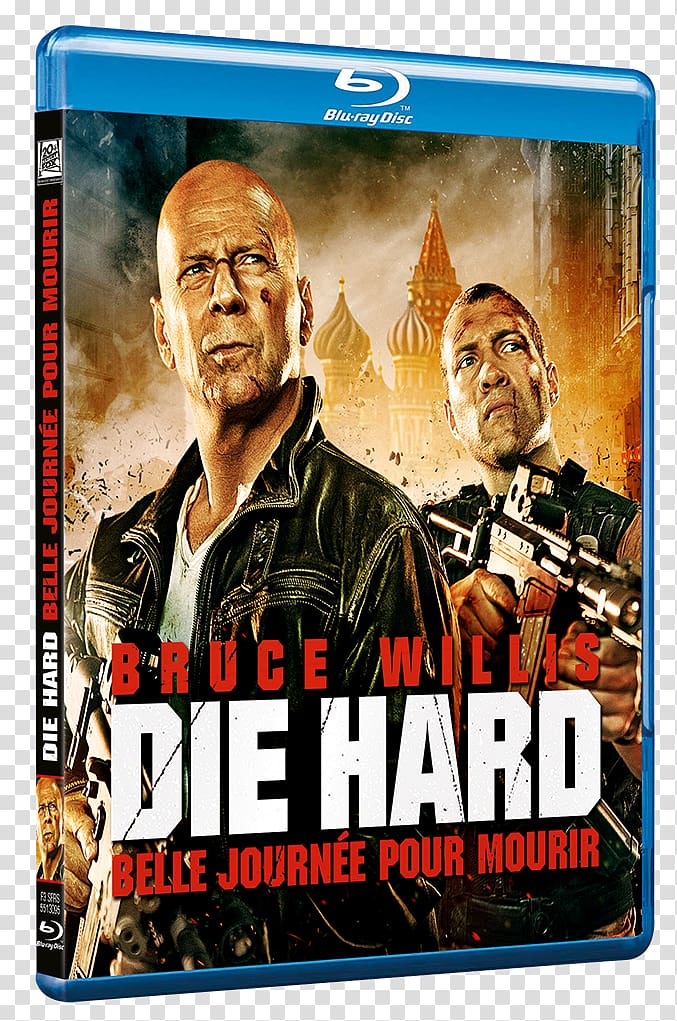 Bruce Willis A Good Day to Die Hard John McClane Blu-ray disc Die Hard film series, dvd transparent background PNG clipart