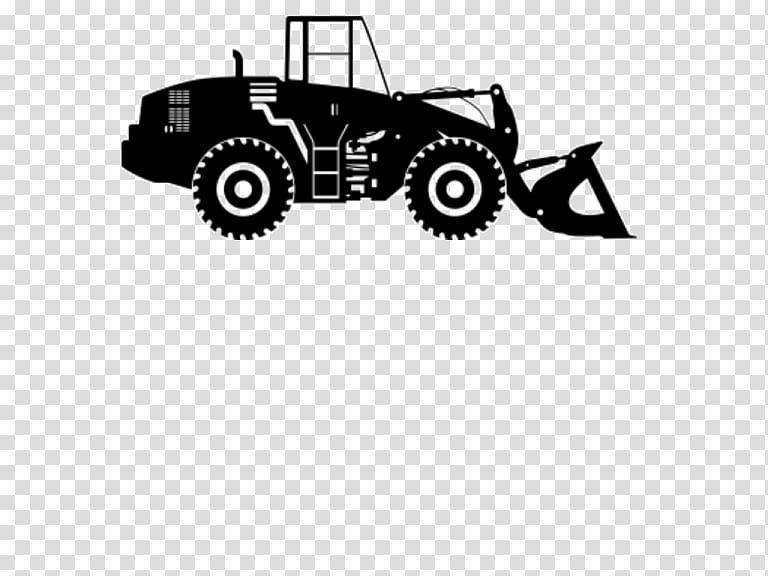 Caterpillar Inc. Heavy Machinery Silhouette Architectural engineering Mining, Silhouette transparent background PNG clipart