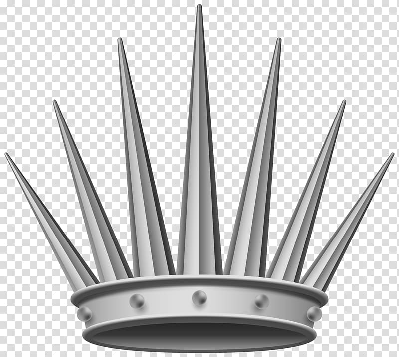 gray crown illustration, Crown Silver , Silver Crown transparent background PNG clipart