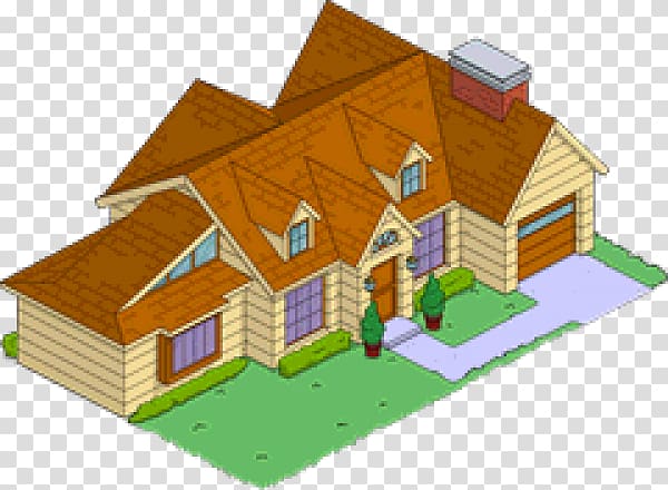 The Simpsons: Tapped Out Cypress Creek Chief Wiggum House Architecture, cypress creek transparent background PNG clipart