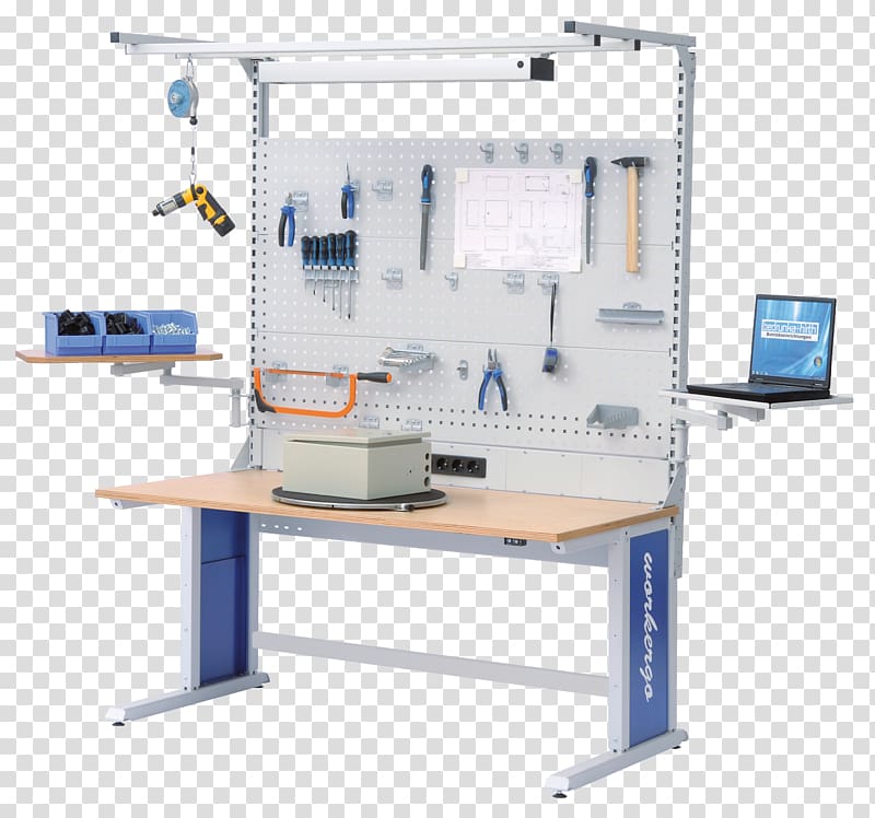 Table Workbench Engineering Desk Machine, table transparent background PNG clipart