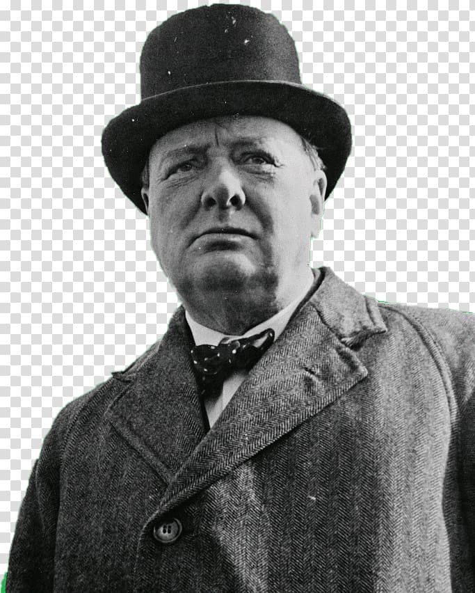 Winston Church, Winston Churchill Staring transparent background PNG clipart