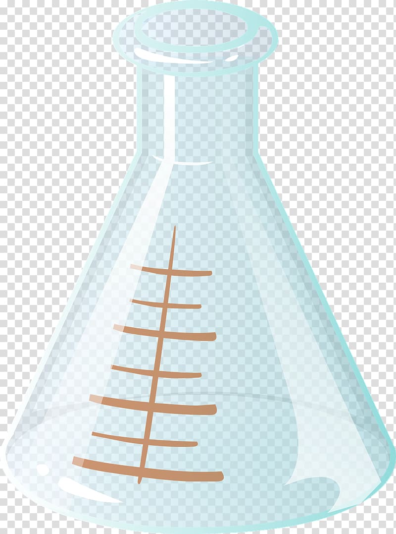 Laboratory flask Liquid Chemistry, Glass bottles transparent background PNG clipart