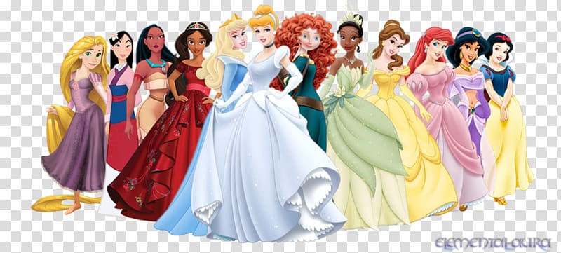 Tiana Disney Princess Rapunzel Fa Mulan Ariel, castle of surprise transparent background PNG clipart