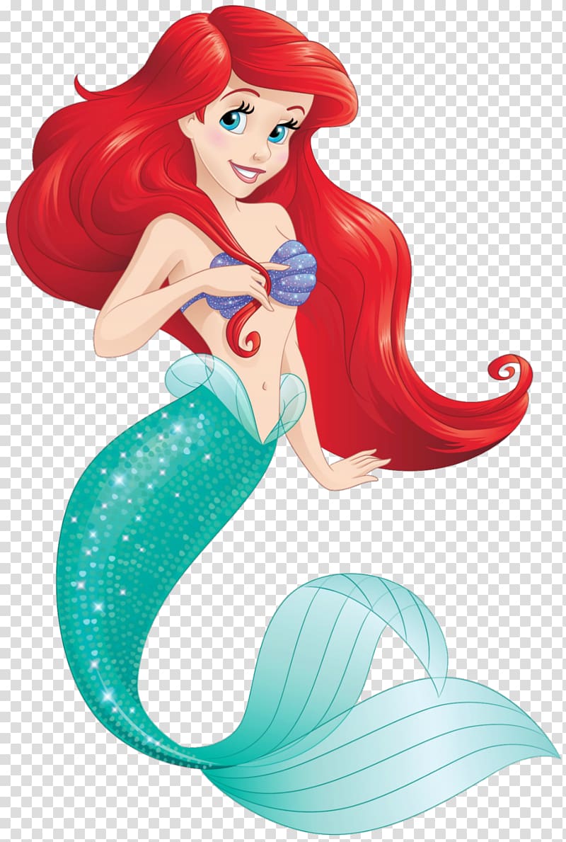 Disney Ariel illustration, Ariel Flounder Belle The Little Mermaid Disney Princess, Ariel transparent background PNG clipart
