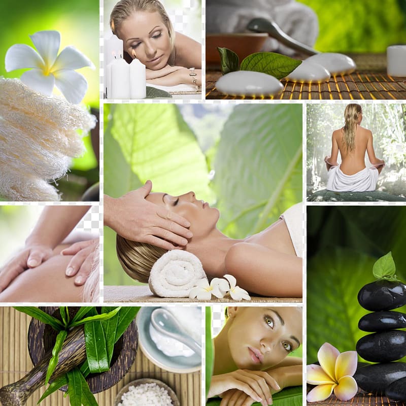 massage spa advertisement screenshot, Day spa Massage Facial, SPA health material transparent background PNG clipart
