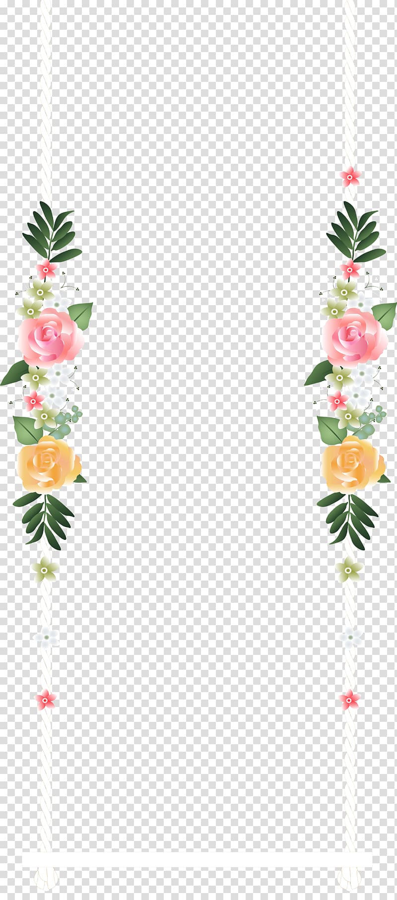 Floral design Flower Wedding , swing transparent background PNG clipart