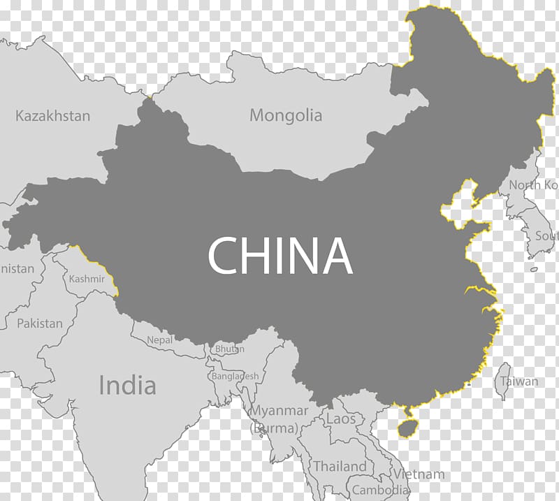 China Map, China transparent background PNG clipart