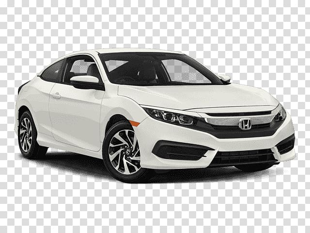 2018 Honda Civic LX-P Car Coupé Continuously Variable Transmission, Coupe Utility transparent background PNG clipart