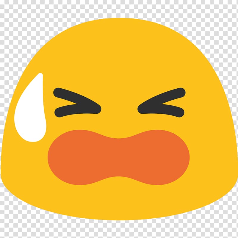 Fearful face Icon, Noto Emoji Smiley Iconpack