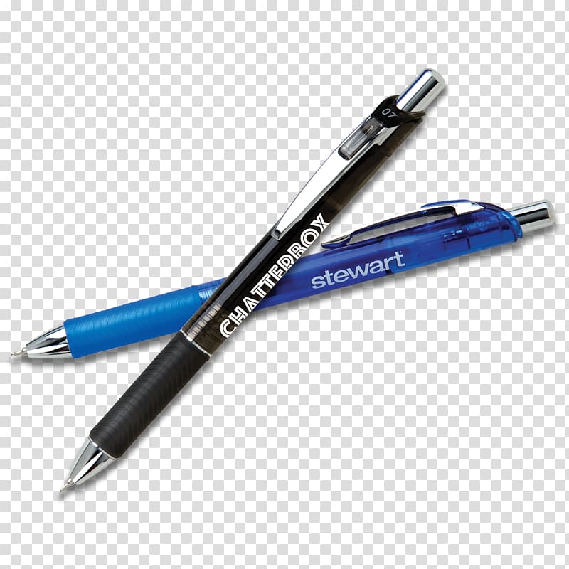 Ballpoint pen Pentel EnerGel Liquid Gel PEN Pentel EnerGel Deluxe RTX Liquid Gel, needle lead transparent background PNG clipart