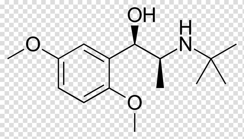 Adrenaline Molecule Chemical structure Chemical compound Chemical substance, Terbutaline transparent background PNG clipart