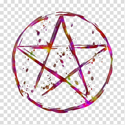 Pentagram Pentacle Wicca Witchcraft Magic, magic circle transparent background PNG clipart