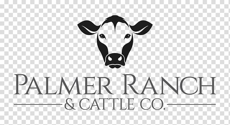 Dairy cattle Palmer Ranch Logo, cattle votes transparent background PNG clipart