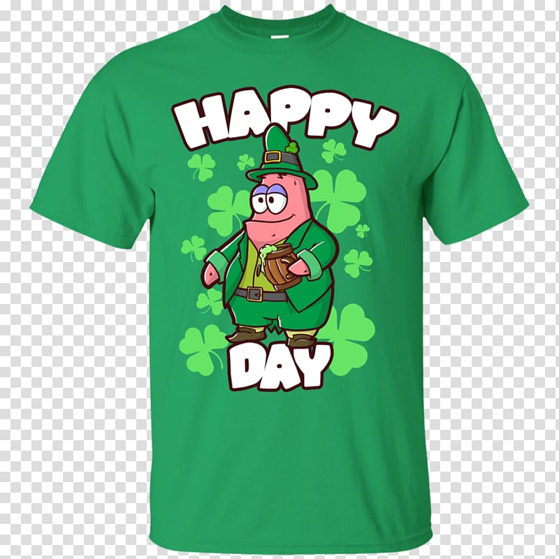 T-shirt Hoodie Clothing Saint Patrick\'s Day, Happy St Patricks Day transparent background PNG clipart