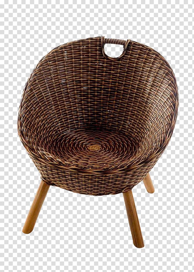 Table Chair Calameae Rattan, Rattan chair single transparent background PNG clipart