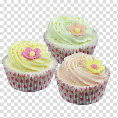 Cupcake Muffin Petit four Frosting & Icing Buttercream, milk transparent background PNG clipart