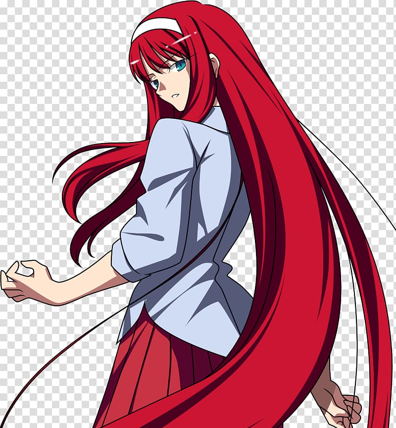 Tsukihime Akiha Tohno Melty Blood Red Vermilion, Anime transparent background PNG clipart