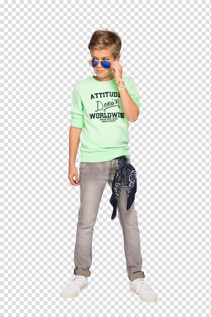 T-shirt Jeans Streetwear Leggings Children\'s clothing, T-shirt transparent background PNG clipart