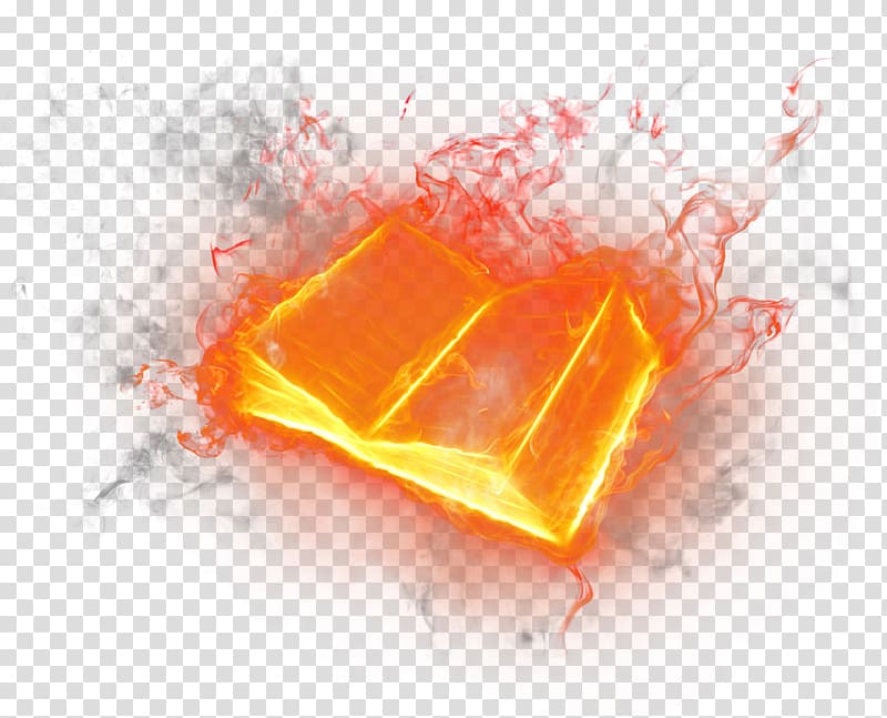 Flame Book, Flame book material transparent background PNG clipart
