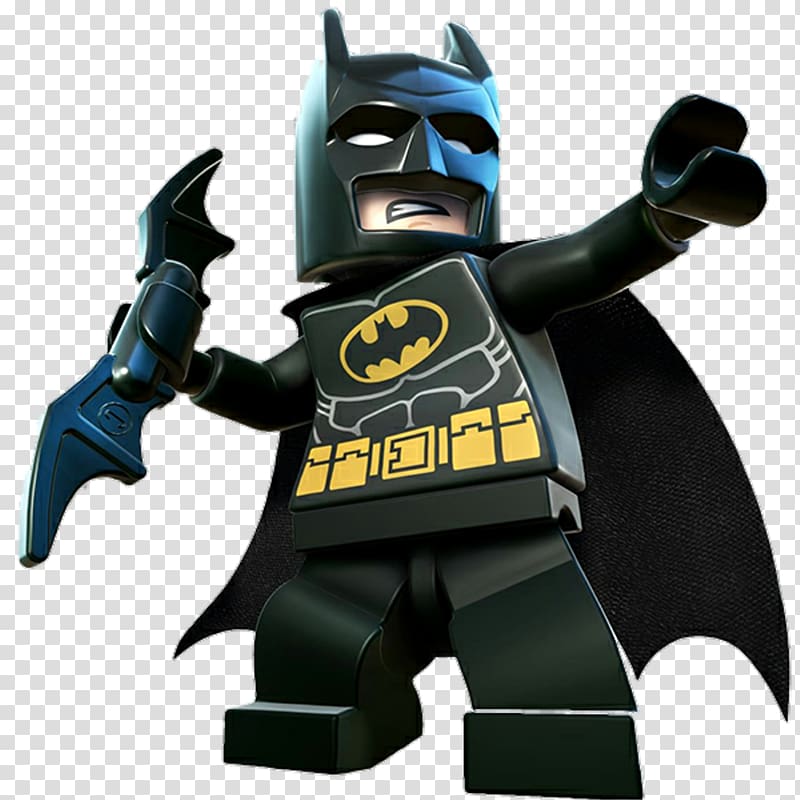 Batman figurine, Lego Batman 3: Beyond Gotham Lego Batman: The Videogame Lego Batman 2: DC Super Heroes, lego batman transparent background PNG clipart