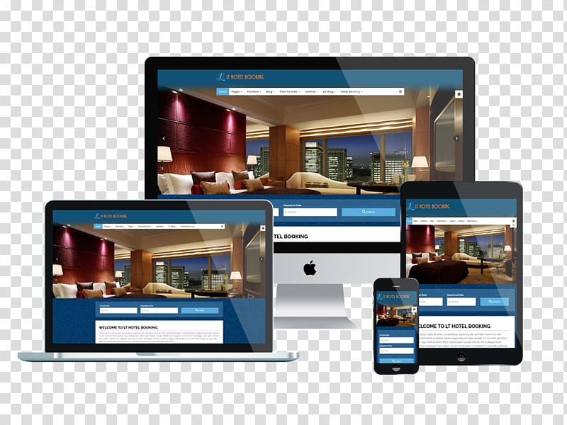 Internet booking engine Property management system Hotel Computer Monitors, hotel booking transparent background PNG clipart