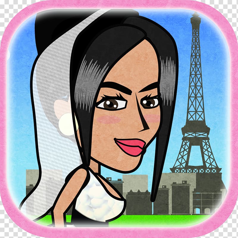 Eiffel Tower Woman Fear and Loathing in Paris Cartoon, eiffel tower transparent background PNG clipart