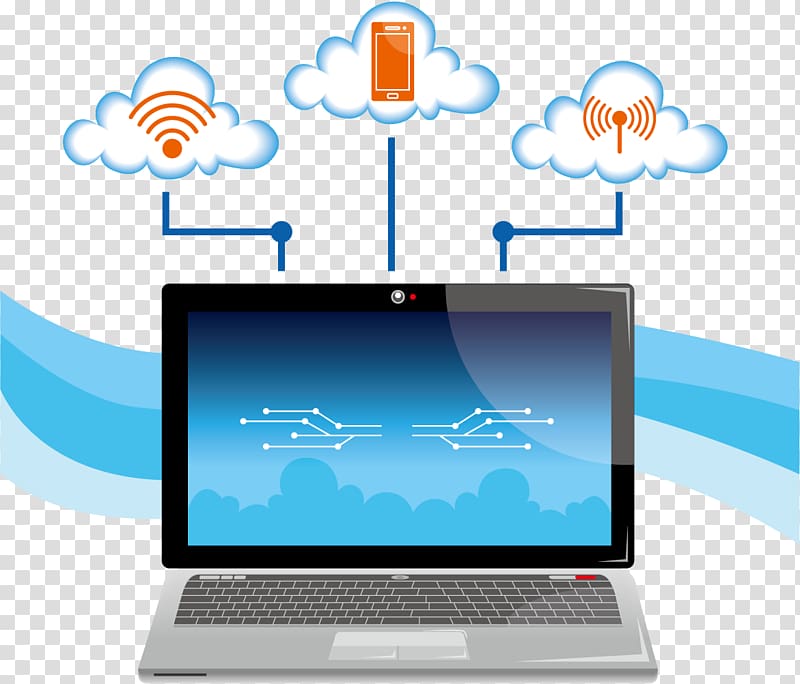 Euclidean Cloud computing Computer network, Cloud computing element -Technology transparent background PNG clipart