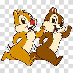 Chip and Dale transparent background PNG clipart