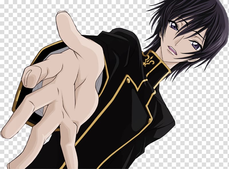 Lelouch Lamperouge C.C. Suzaku Kururugi Kallen Stadtfeld Geass, manga transparent background PNG clipart