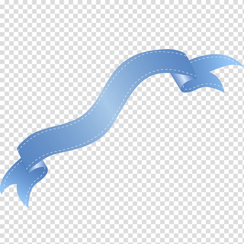 Blue, Blue ribbon transparent background PNG clipart | HiClipart