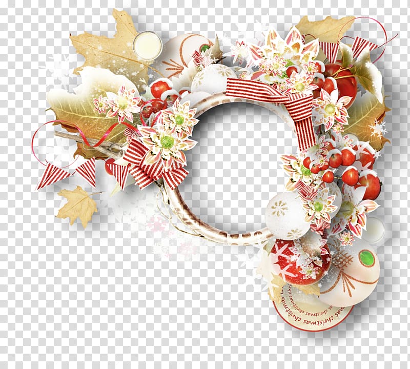 frame Christmas Digital frame, Creative Christmas Frame transparent background PNG clipart