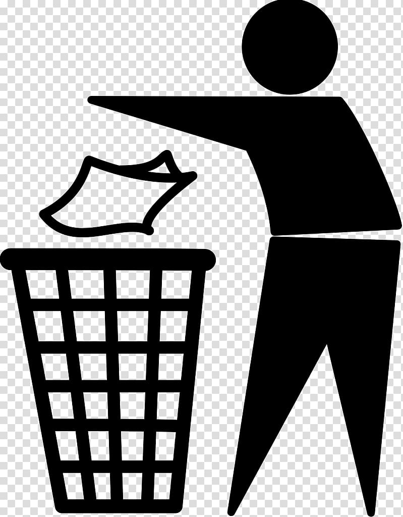 Tidy man Rubbish Bins & Waste Paper Baskets Logo , design transparent background PNG clipart