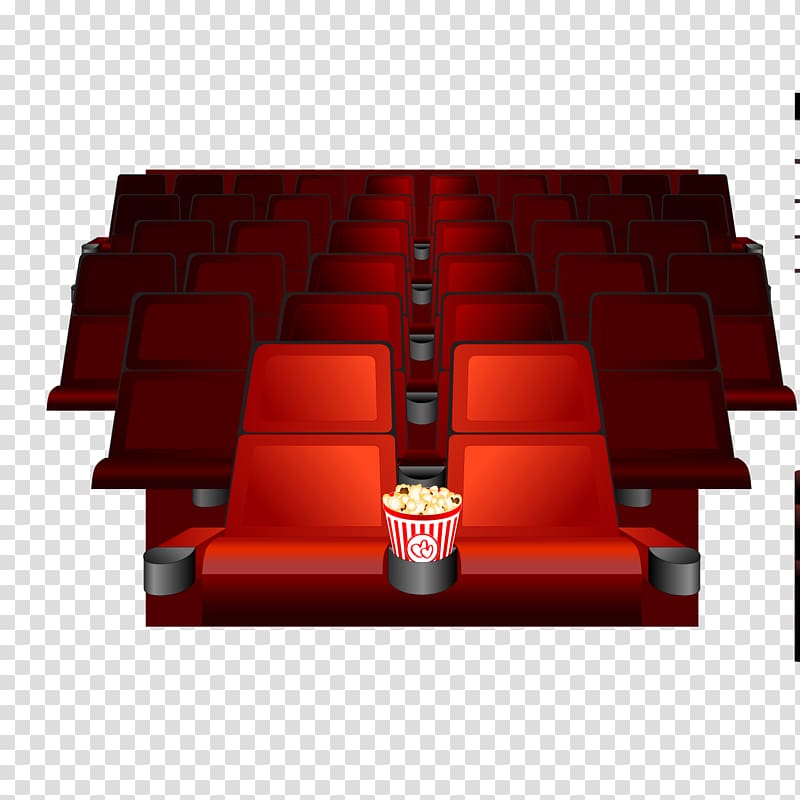 Popcorn Cinema Seat, Popcorn theater seat material transparent background PNG clipart