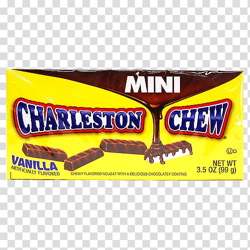 Charleston Chew Candy bar Chocolate MINI, love chocolate box transparent background PNG clipart