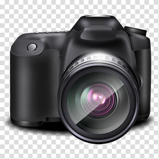 ICO Icon, Black camera transparent background PNG clipart