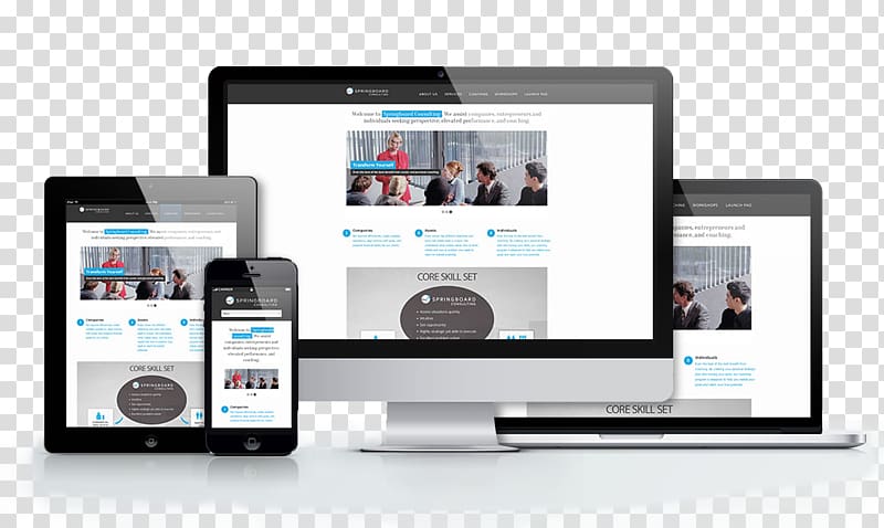 Responsive web design Web development, PSD Mock Up transparent background PNG clipart