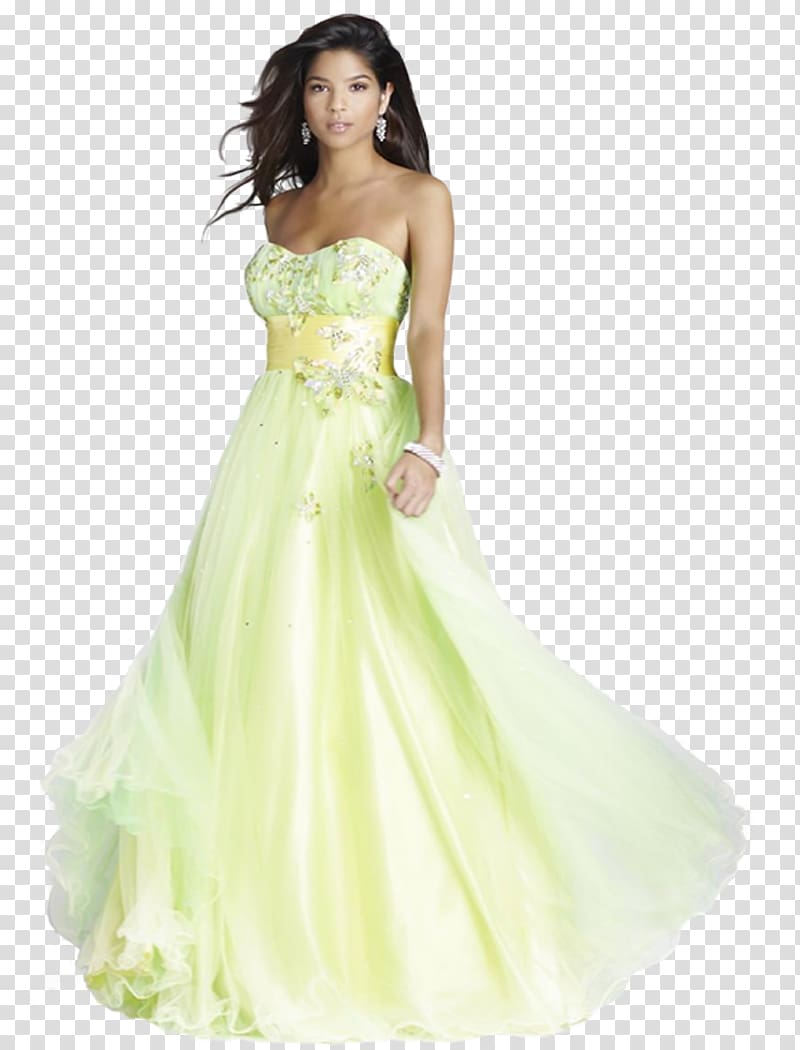 Wedding dress Prom Evening gown, prom transparent background PNG clipart