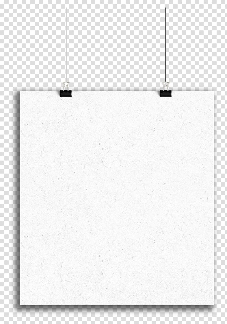 rectangular white printer paper, Paper White Black Pattern, Hang tag transparent background PNG clipart