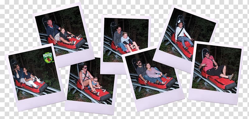Gatlinburg Mountain Coaster Roller coaster Tourist attraction, polaroid paper transparent background PNG clipart